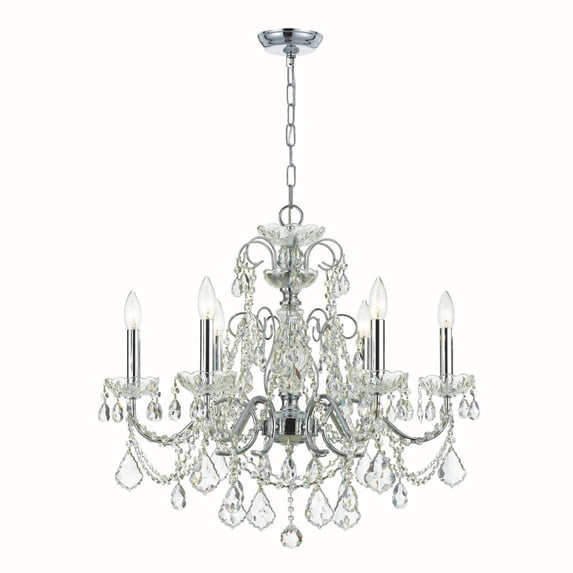 Crystorama Lighting - Six Light Chandelier - Chandelier - Imperial - 6 Light