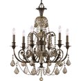 thumbnail image 1 of Crystorama Lighting - Six Light Chandelier - Regis - Six Light Chandelier in, 1 of 2