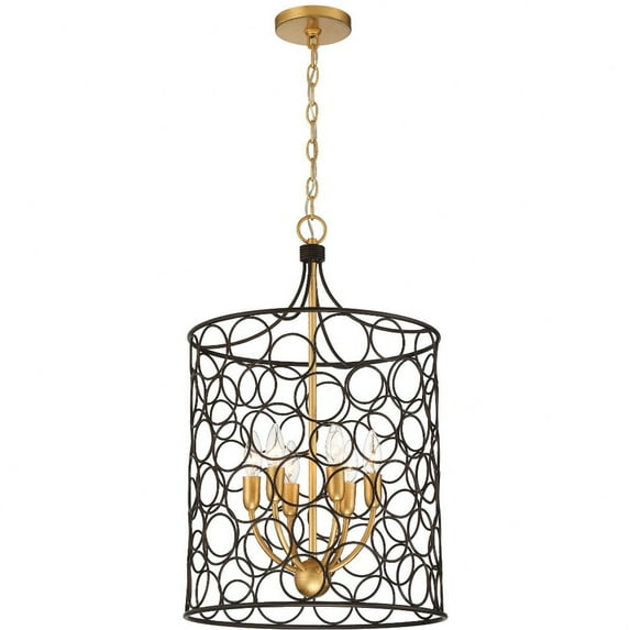 Crystorama Lighting - Lantern - Stemmons - 6 Light Lantern In Classic Style - 16
