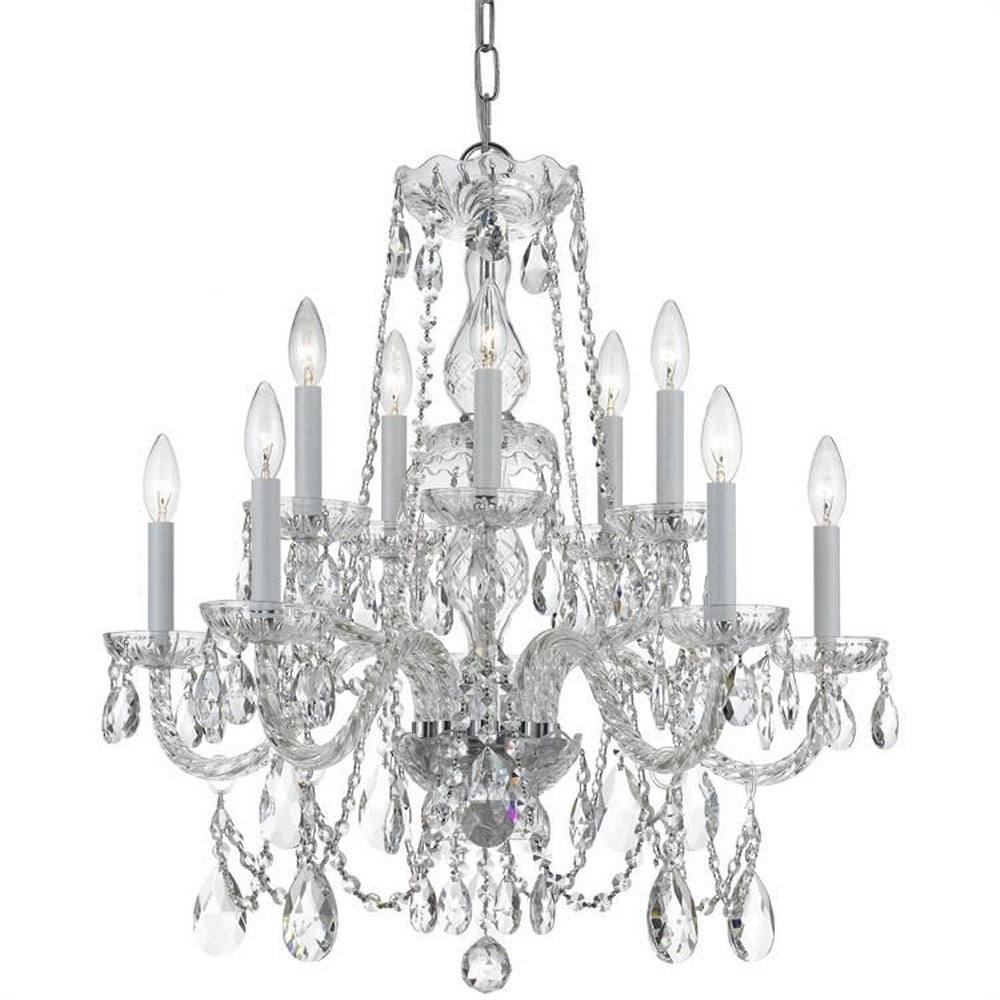 Crystorama Lighting - Ten Light Chandelier - Chandelier - Crystal - Ten ...