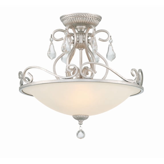 Crystorama Lighting - Three Light Ceiling Mount - Ceiling Mount - Ashton - Three