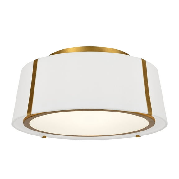 Crystorama Lighting - Three Light Ceiling Mount - Ceiling Mount - Fulton - Three