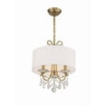 thumbnail image 1 of Othello 3 Light Vibrant Gold Chandelier, 1 of 7