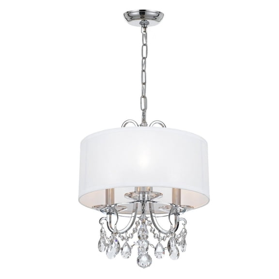 Crystorama Lighting - Three Light Mini Chandelier - Mini Chandelier - Othello -