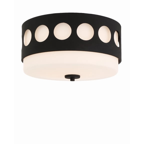 Crystorama Lighting - Two Light Ceiling Mount - Ceiling Mount - Kirby - 2 Light