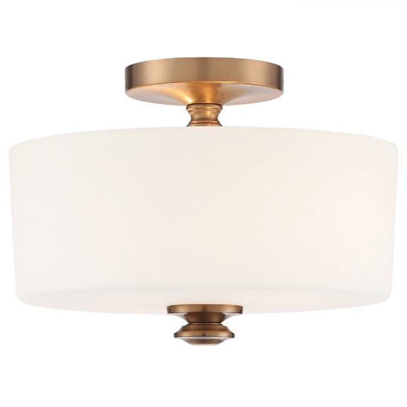 Crystorama Lighting - Two Light Ceiling Mount - Ceiling Mount - Travis - 2 Light