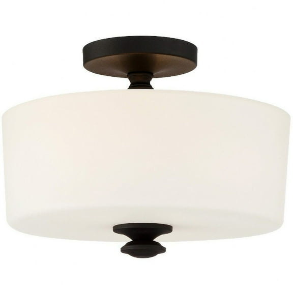 Crystorama Lighting - Two Light Ceiling Mount - Ceiling Mount - Travis - 2 Light