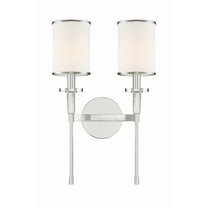 Crystorama Lighting - Two Light Wall Mount - Hatfield - Two Light Wall Mount in