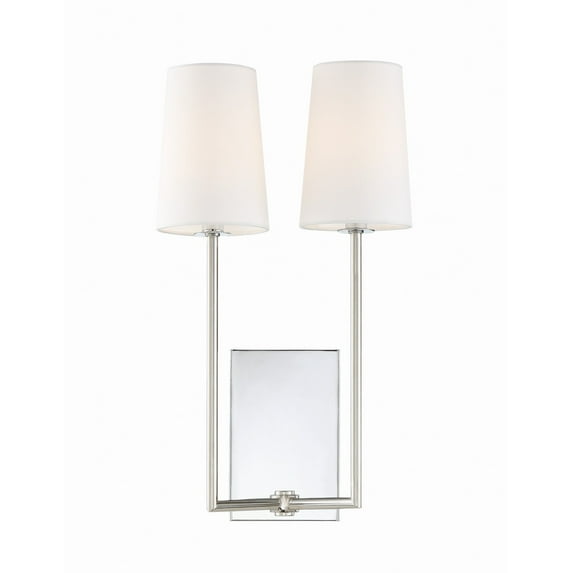 Crystorama Lighting - Wall Mount - Lena - 2 Light Wall Mount in Classic Style -