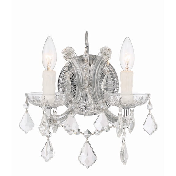 Crystorama Lighting - Two Light Wall Mount - Wall Mount - Maria Theresa - Two