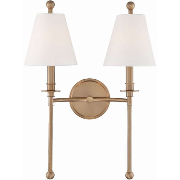 Crystorama Lighting - Two Light Wall Mount - Wall Mount - Riverdale - 2 Light