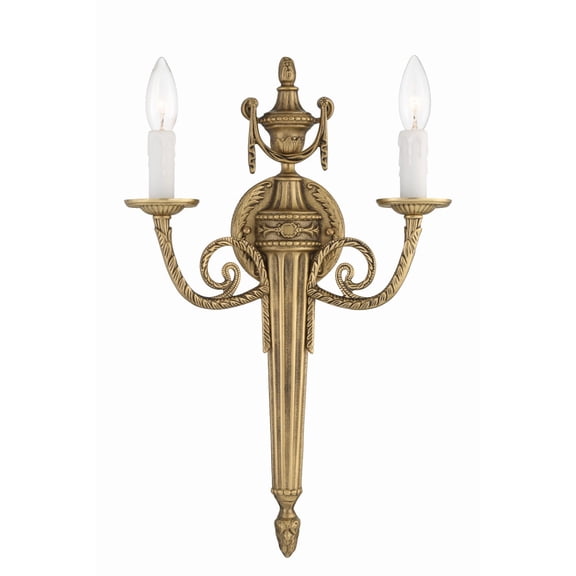 Crystorama Lighting - Two Light Wall Mount - Wall Mount - Arlington - Two Light