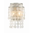 thumbnail image 1 of BRI-3002-SA Crystorama Lighting Brielle - Two Light Wall Sconce in Timeless Style - 9 Inches Wide by 14 Inches High-Antique Silver Finish, 1 of 9