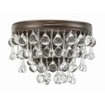 thumbnail image 1 of 132-VZ Crystorama Lighting Calypso - Two Light Wall Sconce in Classic Style - 10.75 Inches Wide by 7.25 Inches High-Vibrant Bronze Finish, 1 of 7