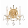 thumbnail image 1 of 4472-GD-CL-SAQ Crystorama Lighting Maria Theresa - Two Light Wall Sconce in Classic Style - 10.5 Inches Wide by 12.5 Inches High-Gold Finish-Swarovski, 1 of 7