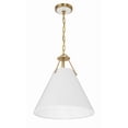 thumbnail image 1 of Crystorama Xavier 3 Light Vibrant Gold Pendant - 16"W x 16.5"H x 16"D, 1 of 11