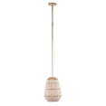 thumbnail image 1 of ZAN-9011-SG-Crystorama Lighting-Zanzibar - 1 Light Pendant-14 Inches Tall and 10 Inches Wide, 1 of 19