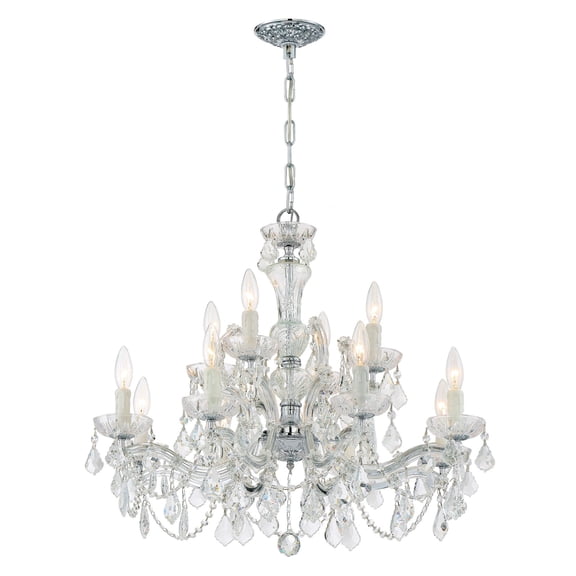 Crystorama Lighting - 12 Light Chandelier - Chandelier - Maria Theresa - Twelve