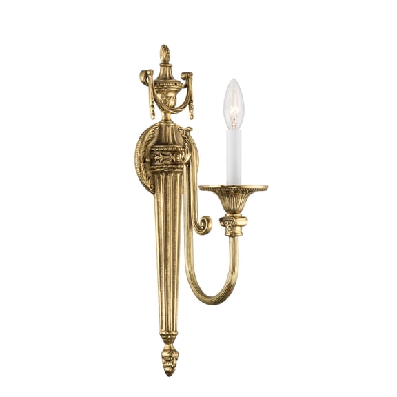 Crystorama Lighting Group 7001-OB Langley 20" Tall Wall Sconce - Brass