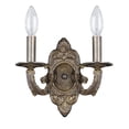 thumbnail image 1 of Crystorama Paris Market 2 Light Venetian Bronze Sconce - 10'' W x 9.5'' H x 5'' D, 1 of 3