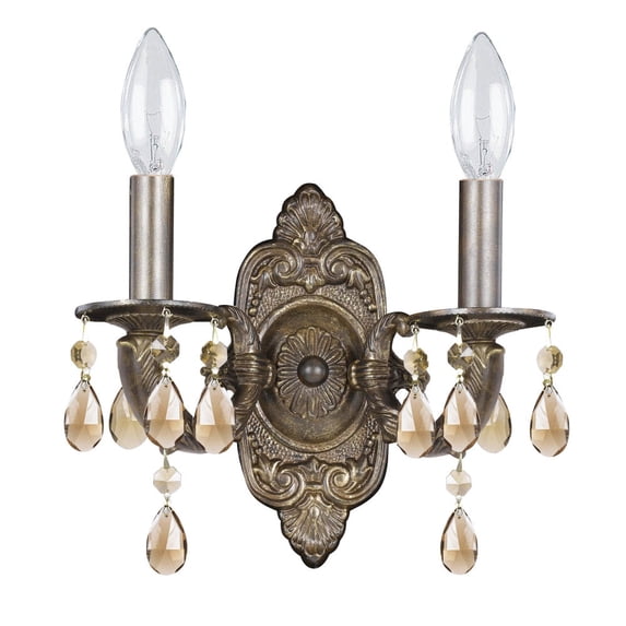 Crystorama Lighting - Wall Mount - Paris Market - Two Light Wall Sconce in