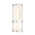 thumbnail image 1 of Crystorama Royston Integrated LED Polished Chrome Sconce, 1 of 13