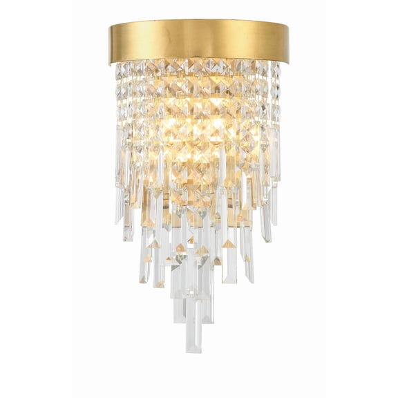 Crystorama Lighting - Winfield - 2 Light Wall Mount-17 Inches Tall and 9.75