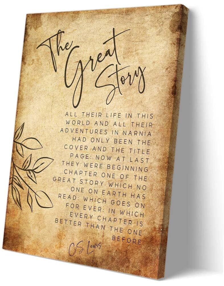 Cs Lewis Wall Art Cs Lewis Quote Poster Decoration Pictures for Living ...