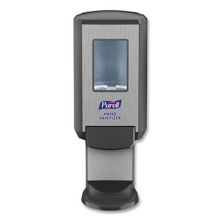 CS4 Hand Sanitizer Dispenser, 1,200 mL, 4.88 x 8.19 x 11.38, Graphite CS4 Hand Sanitizer Dispenser, 1,200 mL, 4.88 x 8.19 x 11.38, Graphite