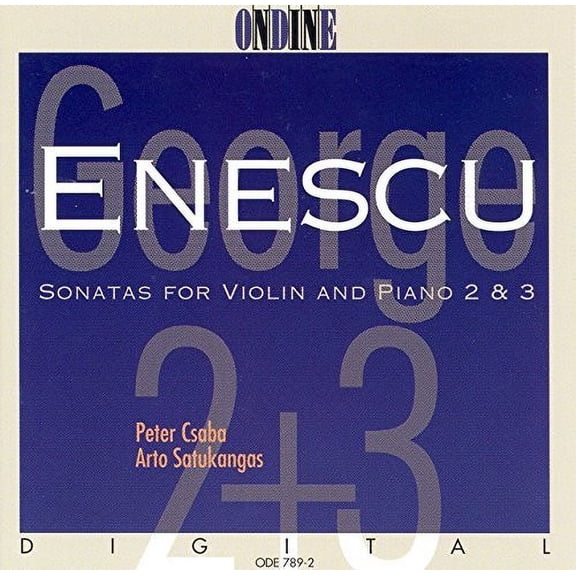 Csaba / Satukangas - Sonatas for Violin - Music & Performance - CD