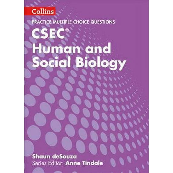 Csec Human and Social Biology Multiple Choice Practice