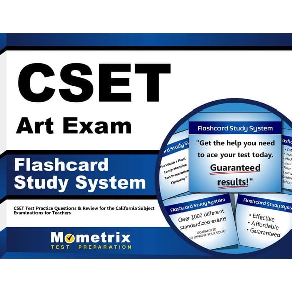 Cset Art Exam Flashcard Study System : Cset Test Practice Questions & Review for the California Subject Examinations for Teachers (Cards)