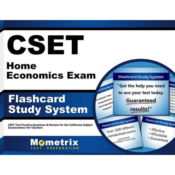 Cset Home Economics Exam Flashcard Study System : Cset Test Practice Questions & Review for the California Subject Examinations for Teachers (Cards)