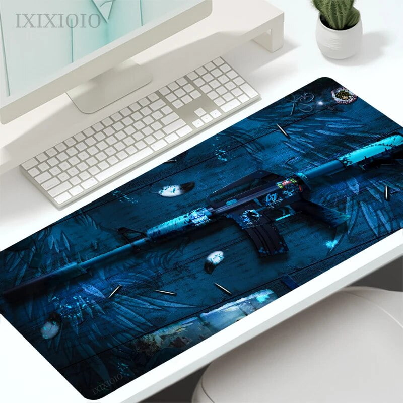Csgo Gun Cs Go Mouse Pad GamingHD Computer Large New MousepadPlaymat
