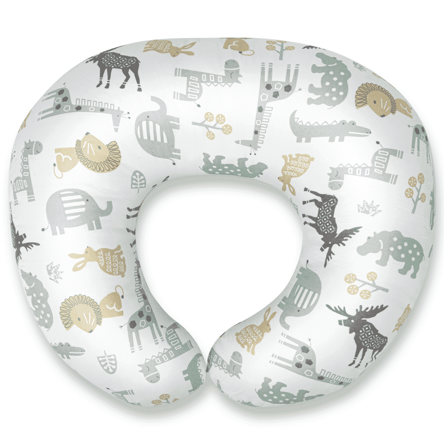 CshidWorld Nursing Pillow, Breast Feeding Pillows for Mom, Animals Soft Cover with Breathable Filling, Feeding Support Pillow for 0-12 Months, Multifunctional Support Cushion for Travel