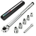 thumbnail image 1 of Cshidworld Torque Wrench Set, 1/2in Precision, Durable Wrench 7 Pieces, 1 of 9