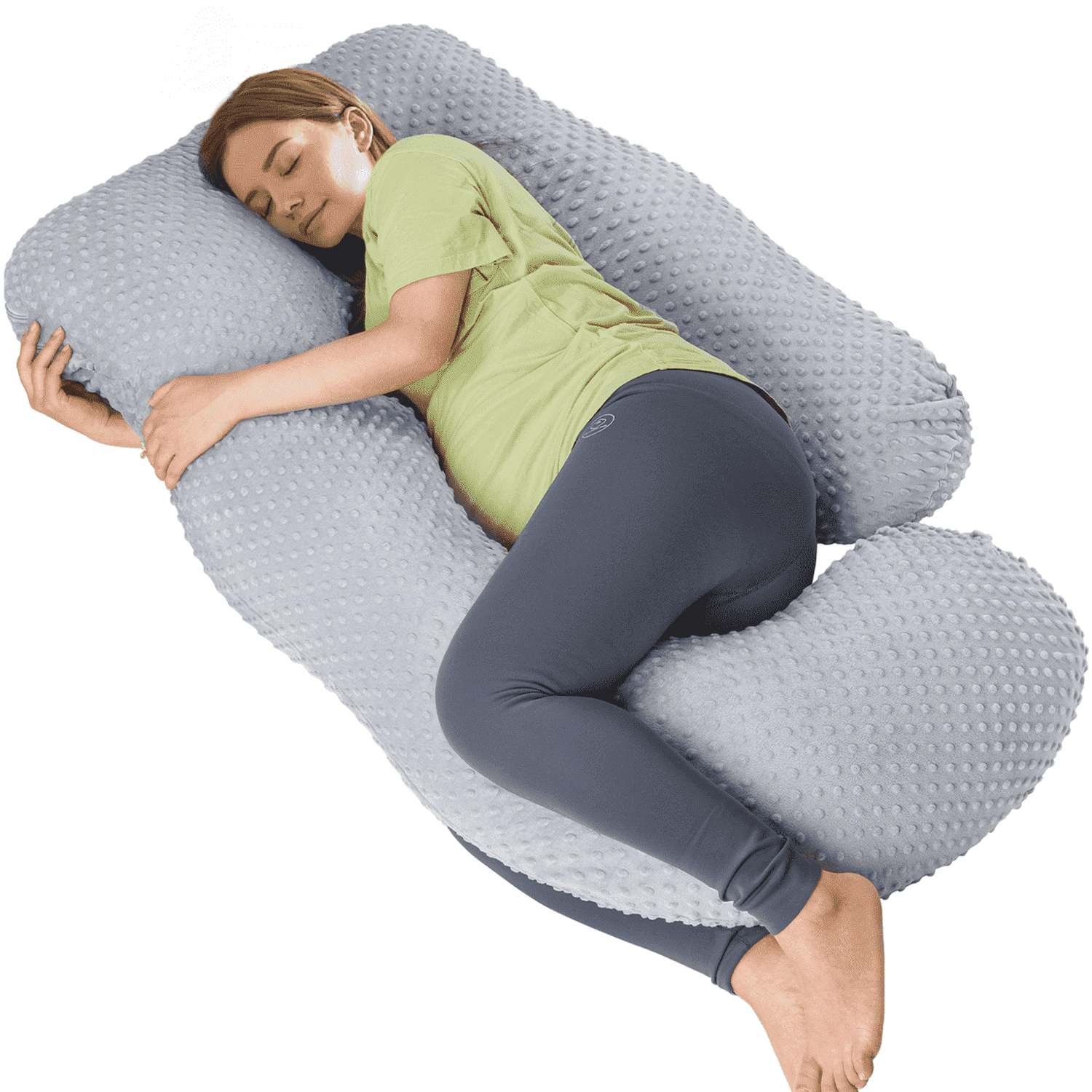 Cshidworld Full Body Pregnancy Pillow U-Shaped Support for Side
