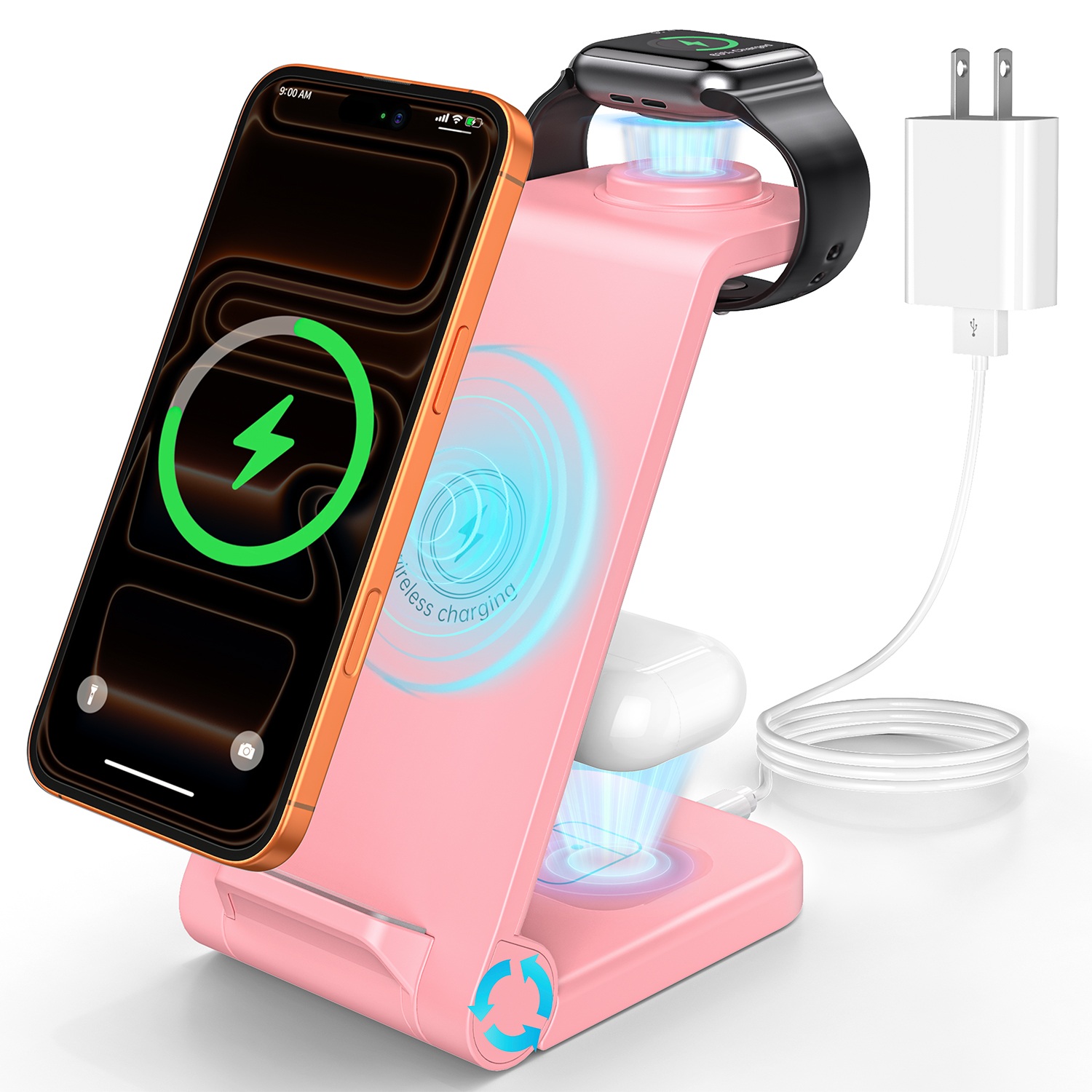 Cshidworld Wireless Charger 23W 3 1 Charging Station Fast Charging Dock IPhone 16 15 14 13 12 11 Pro Max AirPods 4 3 2 Pro IWatch Series 10 9 8 7 6 5: What to Know Before You Buy