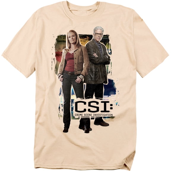 Csi Back To Back Officially Licensed Adult T-Shirt 2XL