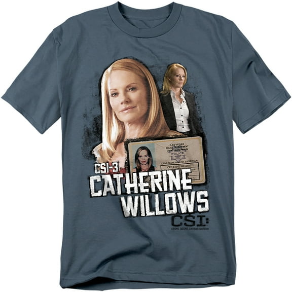 Csi Catherine Willows Officially Licensed Adult T-Shirt S
