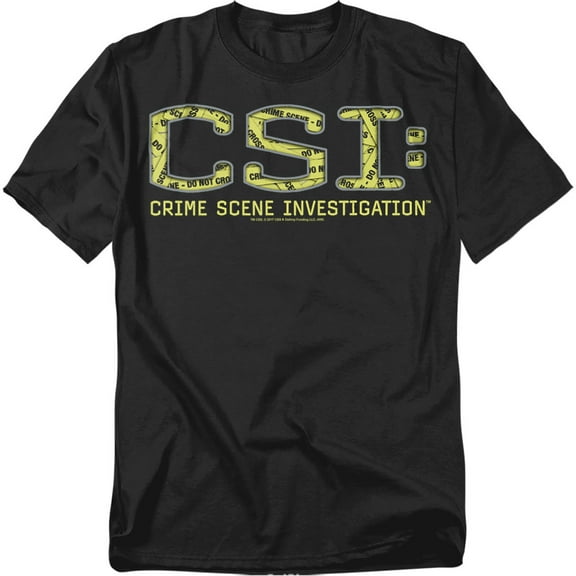 Csi Collage Logo Officially Licensed Adult T-Shirt S