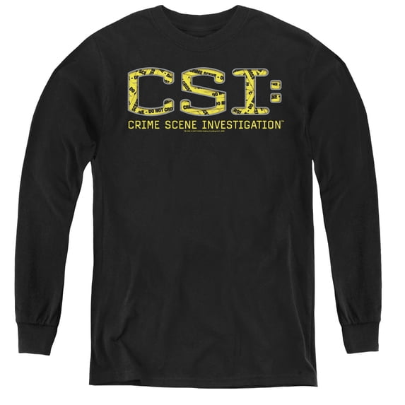 Csi - Collage Logo - Youth Long Sleeve Shirt - Small