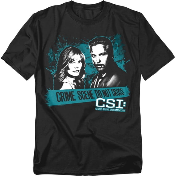 Csi - Cross The Line - Short Sleeve Shirt - XXXX-Large