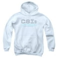 thumbnail image 1 of Csi: Cyber Logo Youth Pullover Hoodie Sweatshirt White, 1 of 1