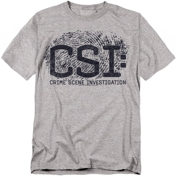 Csi Distressed Logo Officially Licensed Adult T-Shirt S