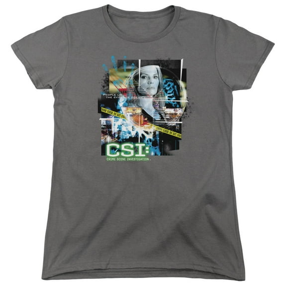 Csi - Evidence Collage - Women's Short Sleeve Shirt - Small