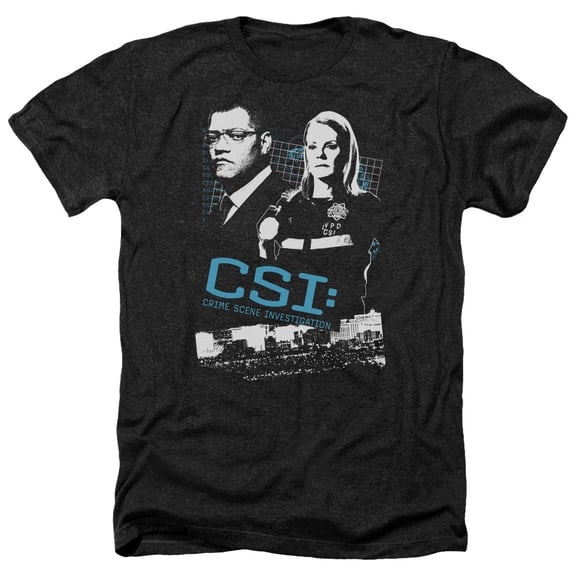 Csi - Investigate This - Heather Short Sleeve Shirt - Small