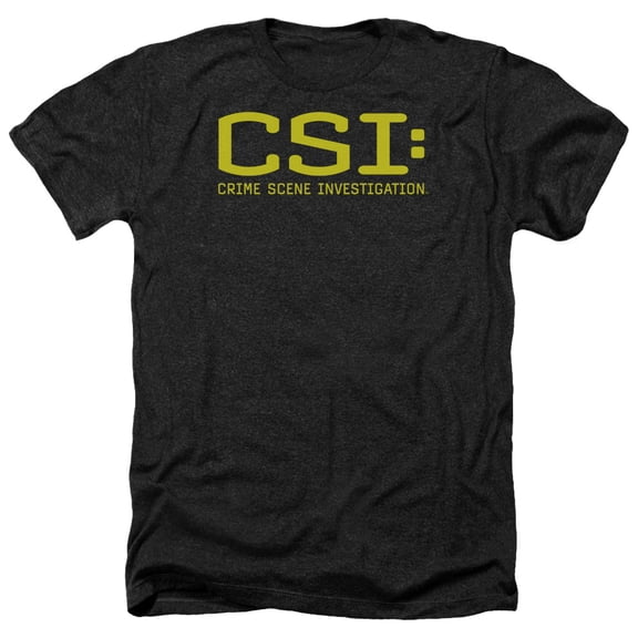Csi - Logo - Heather Short Sleeve Shirt - XX-Large