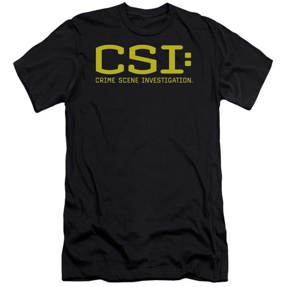 Csi - Logo - Slim Fit Short Sleeve Shirt - Large