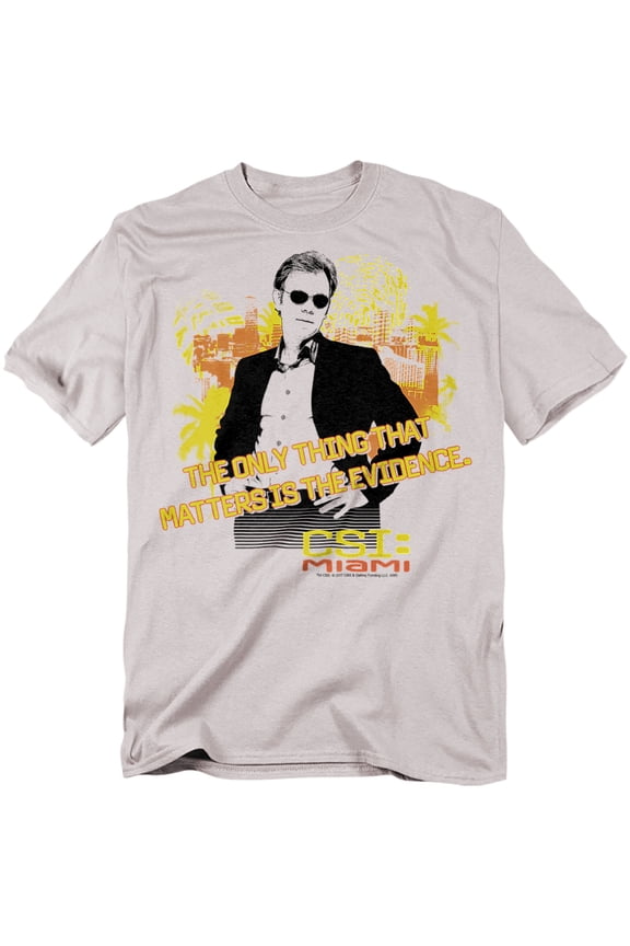Men's Hands On Hips T-shirt Medium Silver